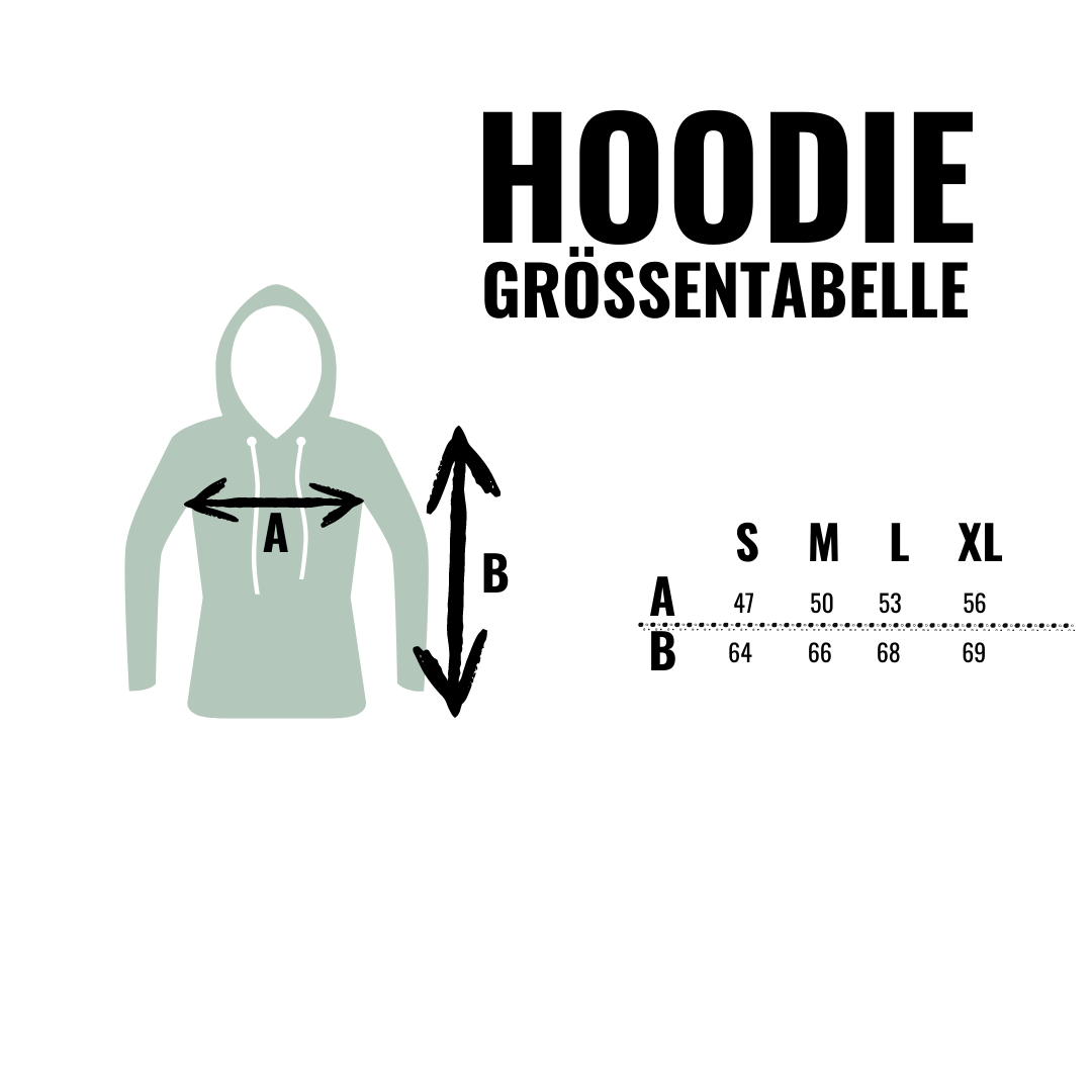 Bio-Hoodie Kindernamen unten