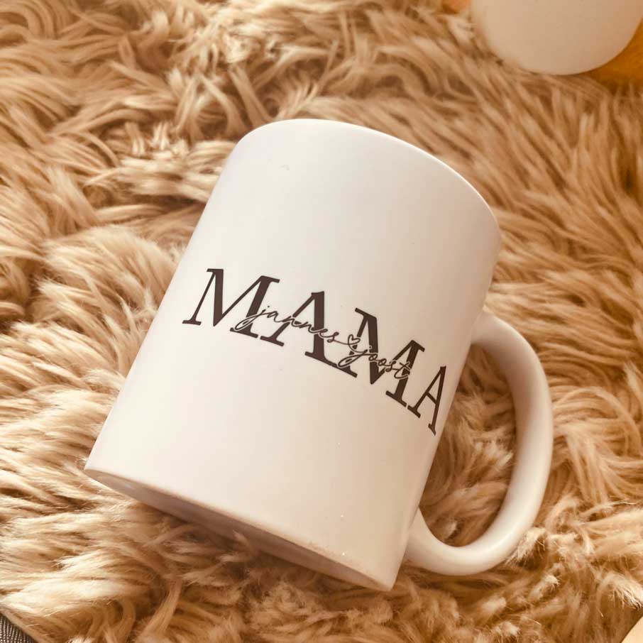 Keramiktasse Mama